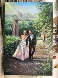 F&S Gift Store Commission painting from photo Custom portrait painting commission portrait oil painting on canvas art commission Custom painting original