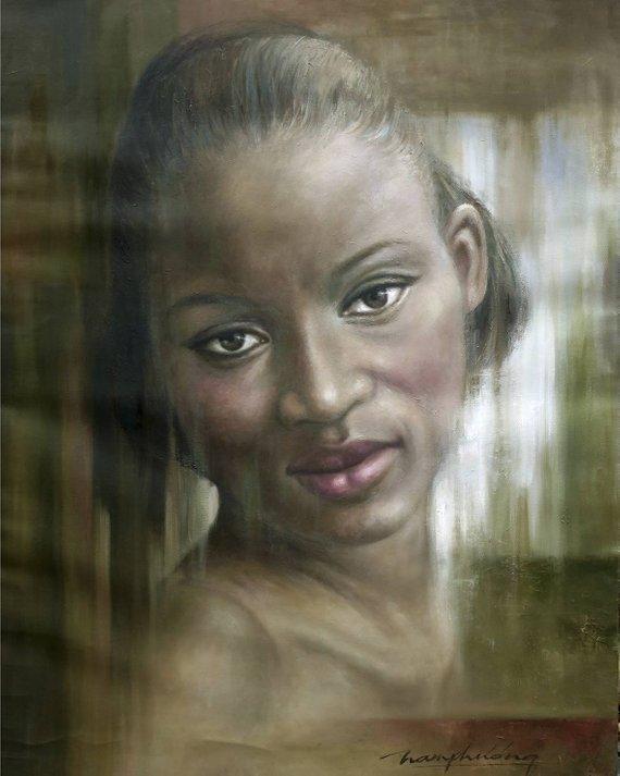 Personalized Oil Painting From Photos, handcraft art on Canvas-Show Case DLO100767-72