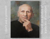 Personalized Oil Painting From Photos, handcraft art on Canvas-Show Case FNK101561-12