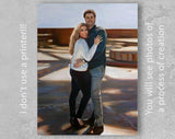 F&S Gift Store Custom portrait painting from photo, Art commission portrait, Custom couple portrait, Made to order painting, Custom oil on canvas