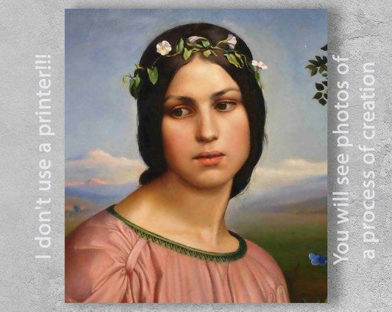 F&S Gift Store Oil portrait, Made to order painting, Reproductions oil painting, Photo to painting canvas, Order painting, Restoration of art