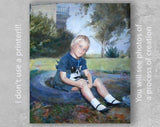 Personalized Oil Painting From Photos, handcraft art on Canvas-Show Case SRA100594-48