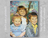 Personalized Oil Painting From Photos, handcraft art on Canvas-Show Case FBE100928-48