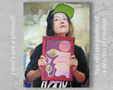 Personalized Oil Painting From Photos, handcraft art on Canvas-Show Case ATC102153-36