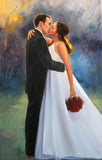 Personalized Oil Painting From Photos, handcraft art on Canvas-Show Case DKF101538-36