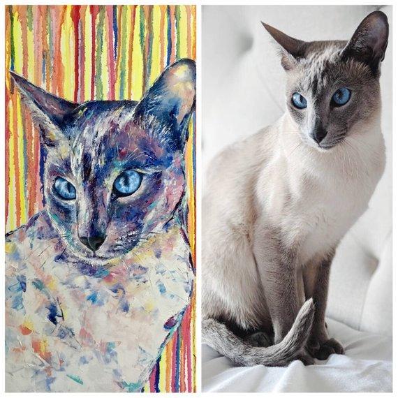 Personalized Oil Painting From Photos, handcraft art on Canvas-Show Case RML100551-72