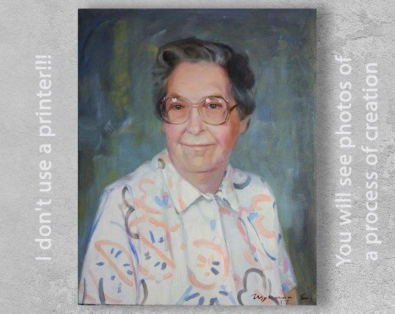 F&S Gift Store Photo to painting, Custom Painting from Photo, Custom canvas art, Oil painting custom, Custom artwork, Oil portrait, Mom gift