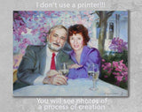 F&S Gift Store Commission portrait, Custom painting from photo, Custom portrait on canvas, Custom family portrait, Oil painting portrait custom