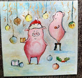 Personalized Oil Painting From Photos, handcraft art on Canvas-Show Case NJA102524-36