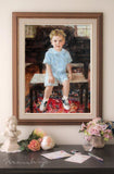 Personalized Oil Painting From Photos, handcraft art on Canvas-Show Case GKO101478-36