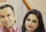 Personalized Oil Painting From Photos, handcraft art on Canvas-Show Case QPK102208-48