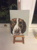 F&S Gift Store Pet portrait, custom, bespoke oil painting of your pet , realistic