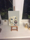 F&S Gift Store Pet portrait, custom, bespoke oil painting of your pet , realistic