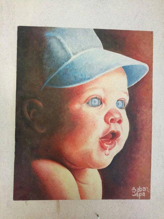 Personalized Oil Painting From Photos, handcraft art on Canvas-Show Case RLI100530-20