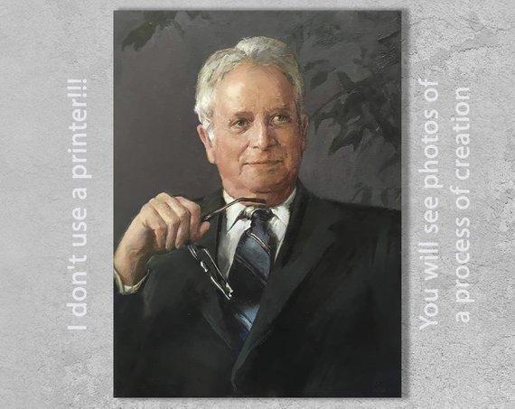 Personalized Oil Painting From Photos, handcraft art on Canvas-Show Case JKL101406-24