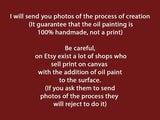 F&S Gift Store Custom oil portrait, commission portrait, portrait from a photo, customized oil painting, custom oil painting from photo, gift for dad