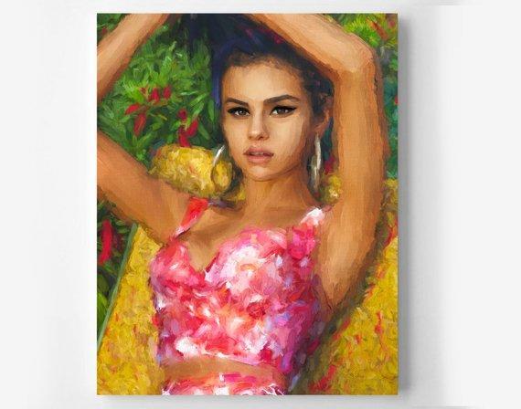 Personalized Oil Painting From Photos, handcraft art on Canvas-Show Case OLE101335-24