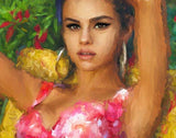 F&S Gift Store Custom Portrait From Photo Portrait on Canvas Digital Oil Painting Family Portrait Christmas Gift for Her Commissiom Portrait