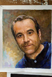 F&S Gift Store 100% hand painted commission portrait painting , paint from digital photos/images , custom portrait oil painting
