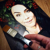 Personalized Oil Painting From Photos, handcraft art on Canvas-Show Case OML100901-48