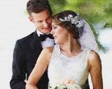Personalized Oil Painting From Photos, handcraft art on Canvas-Show Case QCH100241-24