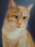 F&S Gift Store Portrait of a pet from a photo Cat Custom Portrait Oil Painting, Cat custom painting. Pet custom portrait, Commission Cat portrait.