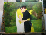 Personalized Oil Painting From Photos, handcraft art on Canvas-Show Case AAO102587-12