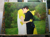 F&S Gift Store Wedding gift, Portrait painting, Custom couple portrait, Custom canvas art, Painting from photo, Custom family painting, Commission art