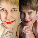 F&S Gift Store Portrait from your Photo Oil Painting on Canvas