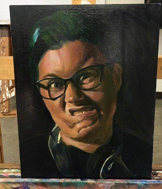 Personalized Oil Painting From Photos, handcraft art on Canvas-Show Case OSH101864-30