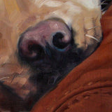 F&S Gift Store BigLoveMoose custom Pet Portrait Painting Oil Painting Dog Portraits Dog Paintings, by puci, 8x8 inches