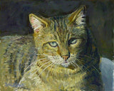 F&S Gift Store Custom Pet Portrait Oil Painting Dog Painting Cat Painting on canvas 12x16 Wildlife Artist DFAT