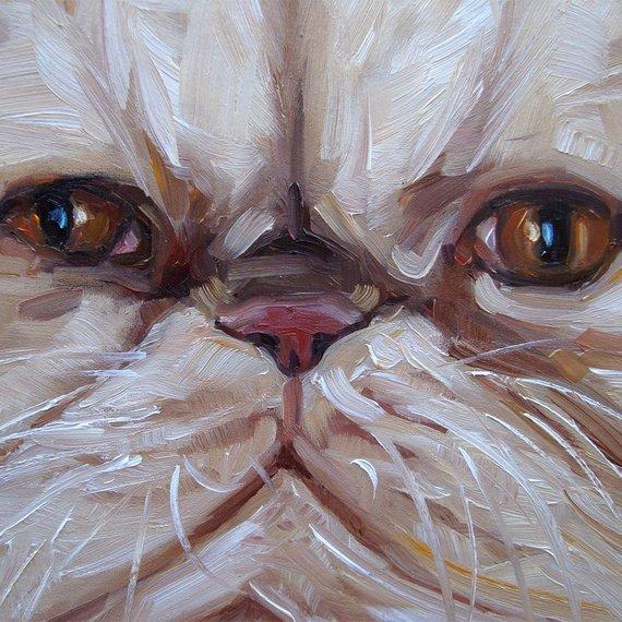 Personalized Oil Painting From Photos, handcraft art on Canvas-Show Case CAH102173-36