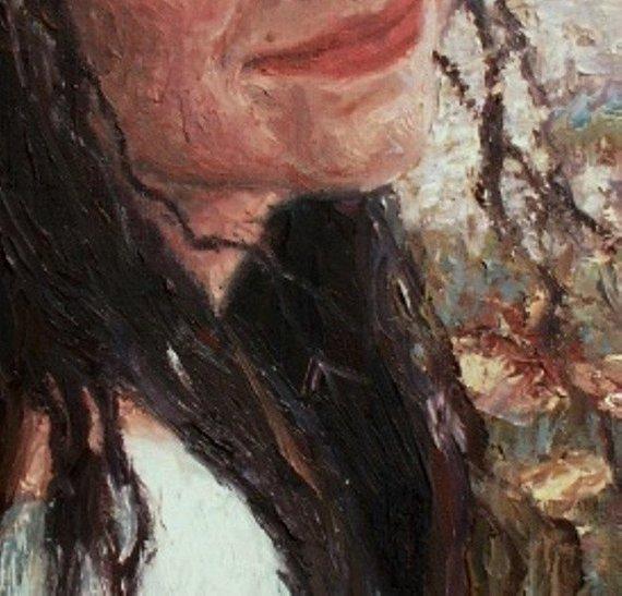 F&S Gift Store Custom Portrait Painting from your Photograph, Landscape, Original Oil Painting, Impressionistic, Fine Art by Olivyea