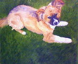 F&S Gift Store 5x5 Pet Portrait Oil Painting - Custom