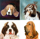Personalized Oil Painting From Photos, handcraft art on Canvas-Show Case OPC100219-20