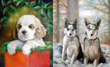 Personalized Oil Painting From Photos, handcraft art on Canvas-Show Case DGL100245-24