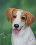 F&S Gift Store Custom Pet Portrait Oil Painting 11x14 10% donated to rescue