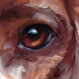 F&S Gift Store Spotted Spaniel, CUSTOM Pet Portrait Oil Painting by puci, 10x12"