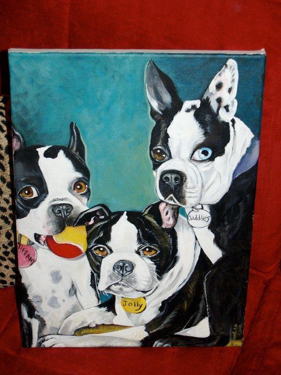 Personalized Oil Painting From Photos, handcraft art on Canvas-Show Case MMO100611-20
