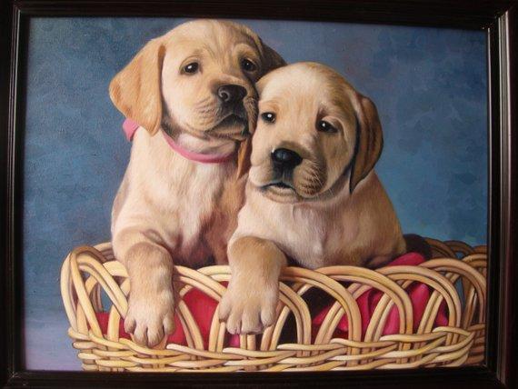 Personalized Oil Painting From Photos, handcraft art on Canvas-Show Case HCR101710-12