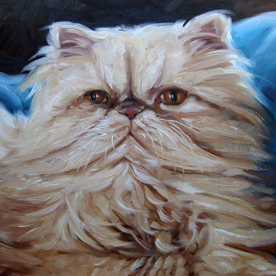 Personalized Oil Painting From Photos, handcraft art on Canvas-Show Case CAH102173-36