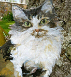 F&S Gift Store Custom Pet Portrait examples: Simon oil paintings 6"X12" includes easel