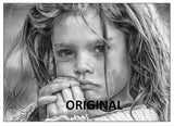 F&S Gift Store Custom portrait paintings from a photo, handpainted on canvas. From 18x24 inches to 30x40 inches. 100% money-back guarantee