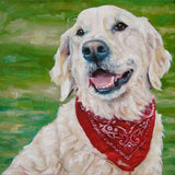 F&S Gift Store Smiles'nStyles, CUSTOM Pet Portrait Oil Painting by puci, 10x10"