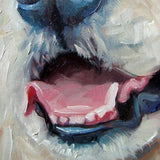 F&S Gift Store Smiles'nStyles, CUSTOM Pet Portrait Oil Painting by puci, 10x10"