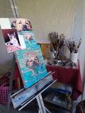 Personalized Oil Painting From Photos, handcraft art on Canvas-Show Case MIF101736-48