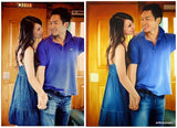 F&S Gift Store Engagement portrait painting from a photo, handpainted on canvas. Up to 30x40 inches. 100% money-back guarantee