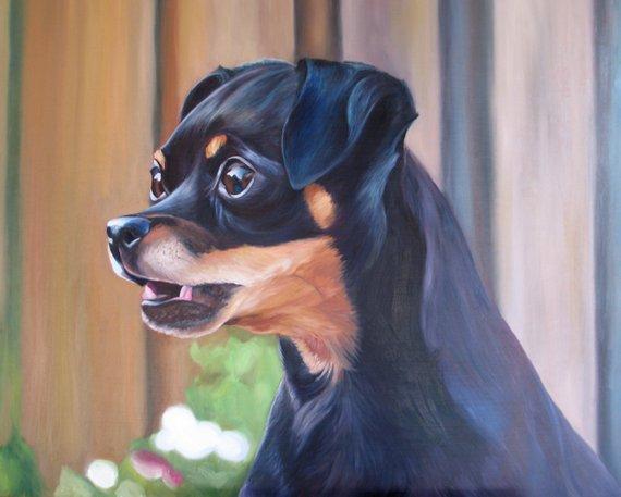 Personalized Oil Painting From Photos, handcraft art on Canvas-Show Case FIH101062-24