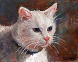 F&S Gift Store Custom Pet Portrait Oil Painting Dog Painting Cat Painting on canvas 12x16 Wildlife Artist DFAT
